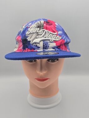 SoCal Beachwear San Diego Floral Adjustable Snapback Hat